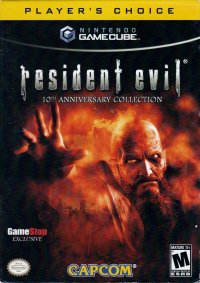 Resident Evil 10th Anniversary Collection Gamecube  box art